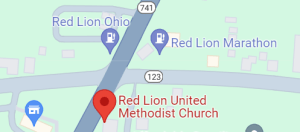 red lion umc map